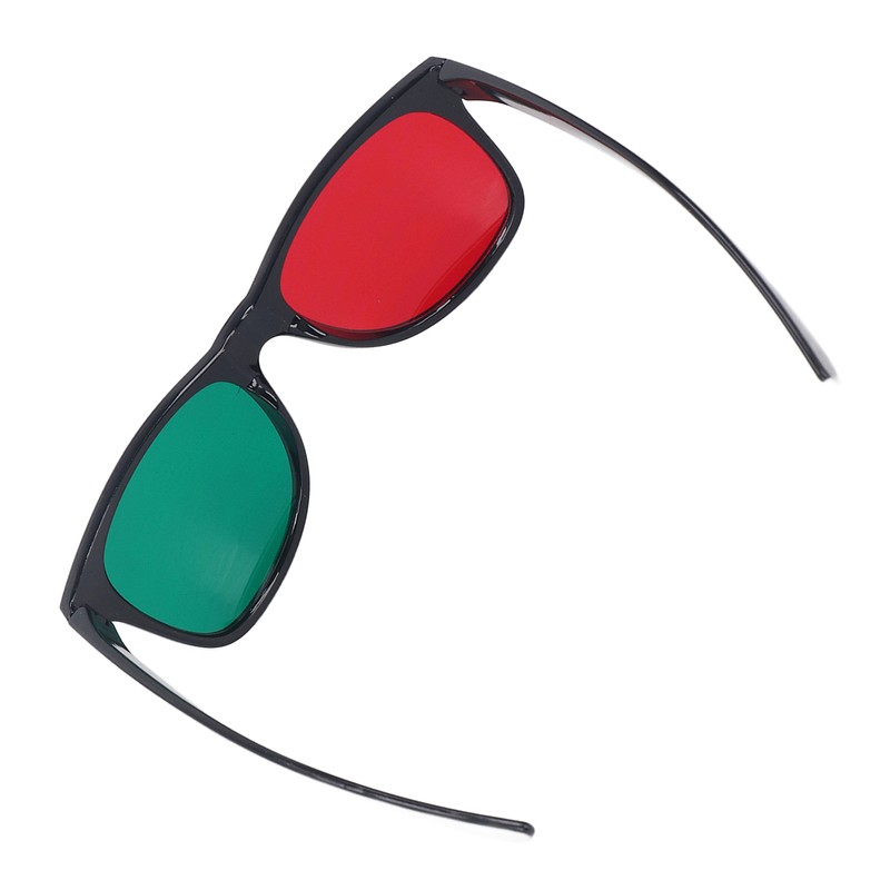 Red Green Disinhibit Training Cards with Glasses Alleviate Inhibition Letter
