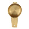 18PCS Measuring Cup Stainless Steel Gold Coffee Spoon Cup Set