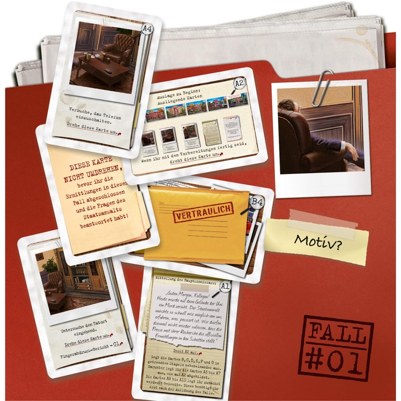 Schmidt Spiele 49377 Pocket Detective, Murder on Campus, Crime and