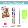 Kit de pintura con diamantes de viento