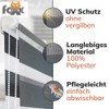 FOXX Double Roller Blind Duo Roller Blind with Pre-Fixed Clamps