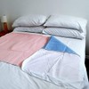 Washable Double Bed Pad / Protector with Tucks