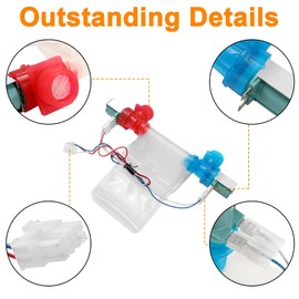 W11101906 W11210463 Washer Water Inlet Valve for Maytag Whirlpool Amana Crosley Washing Machine Washer Parts - Replaces W10869803 W10701461 W10883458 AP6329219