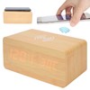 Wooden Clock Alarm Mobile Phone Wireless Charging Wood Voice Control