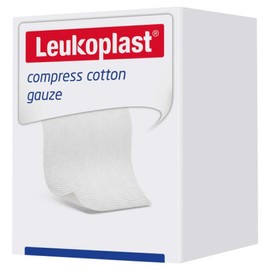 Handy Buy Leukoplast Compress Cotton Gauze 5x5cm STERILE 12ply White 5s x 20 Pack 100 Online