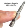 GIONAR 7 Pieces Special Shaped Screwdriver Bit Set 50mm U