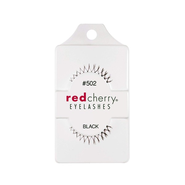 Red Cherry #502 False Eyelashes, Bottom Under Lash (Pack of 6 Pairs)