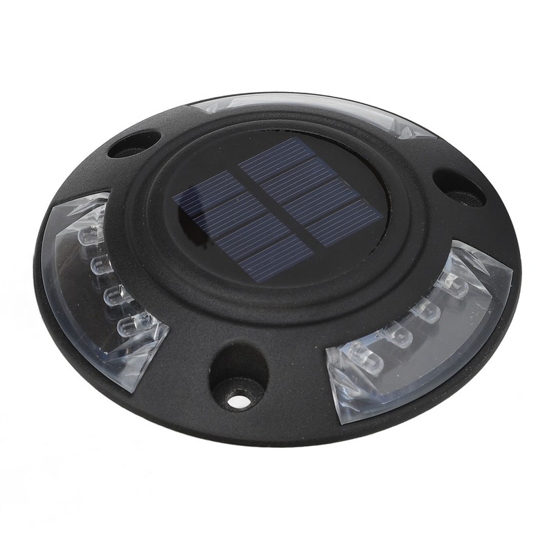 Solar Dock Light 12 LEDs Solar Driveway Light IP68 Waterproof