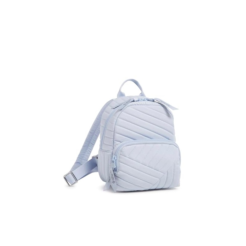 Vera Bradley Cotton Mini Backpack Purse, Morning Glory