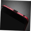 BIUDECO 12 Pairs -c Dust Plug Headphone Jack Cover -dust