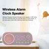 ciciglow Digital Dual Alarm Clock Radio, Bluetooth Speaker FM Radio