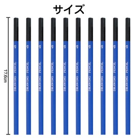 KDSSYFT Pencils, 4B, 12 Thick, Thick Lead, Writing Pencils, For Hard Brushes, Hexagonal Shank, Durable, Not Easy To Break, For Children With Low Brush Pressure, Painting, Sketching, Drawing, School