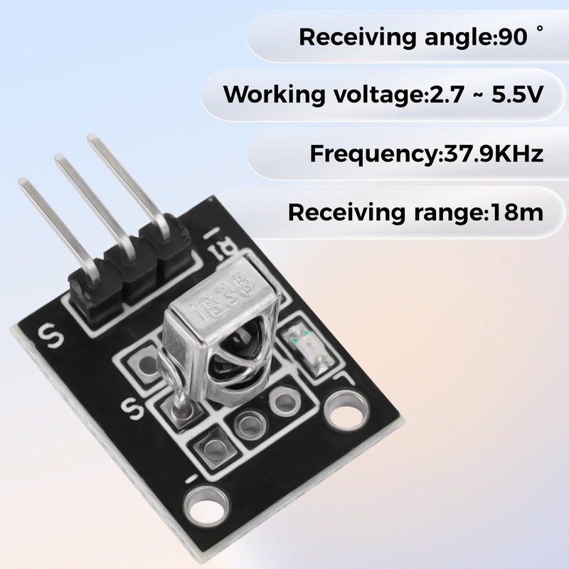 3pin KY-022 Universal IR Infrared Sensor Receiver Module TL1838 VS1838B