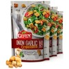 Gefen Savory Onion Garlic Caesar Croutons 5.2oz (3 Pack) |