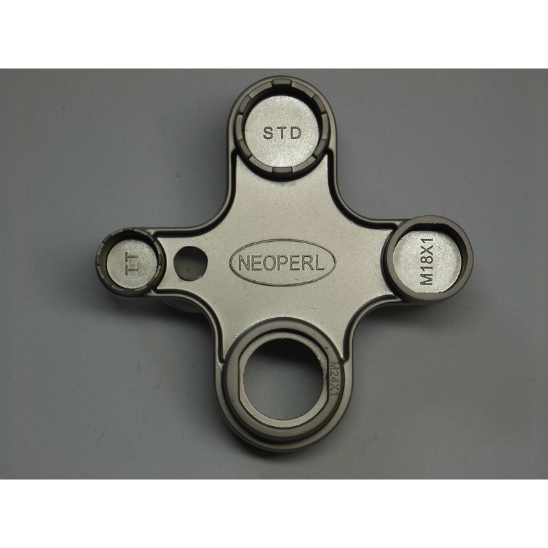 Neoperl Universal Service Key Nickel Plated for M22/M24/M28/M18, TT TT/TJ/JR/hr/TF