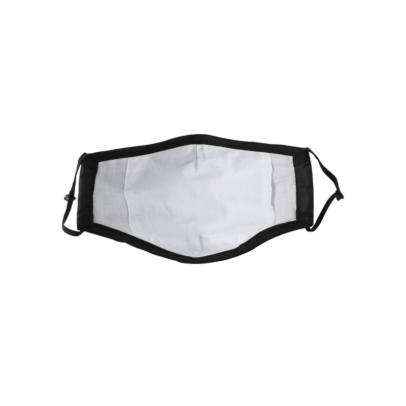 Komonee 4 Ply Winter Washable Reusable Black Face Mask Dustproof
