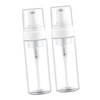 Ipetboom 2pcs Cleanser Compatible Refillable Bottles Travel Soap Container Makeup