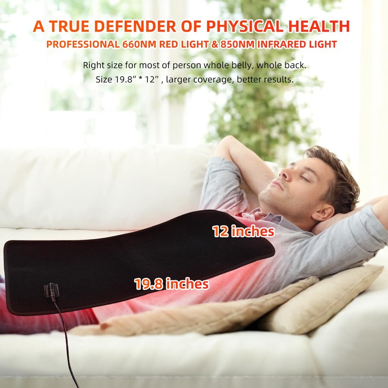 feangli Red Infrared Light Therapy for Body Large 19.8" x