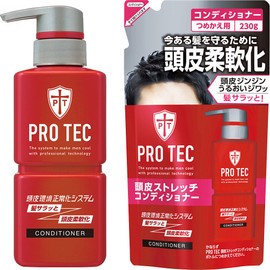 PRO TEC Scalp Stretch Conditioner Body Pump 10.6 oz (300 g) + Refill 8.1 oz (230 g)