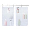 Mesh Shower Wall Bag,Bath Organizer Space Saving Hanger - Space