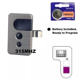 Craftsman Sears Craftsman 139.53753 1 3 button Garage Door Opener Remote 315mhz 139.53985D