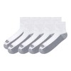 Dickies Men's All-Purpose Cushioned Quarter Work Socks 8 Pack (US,