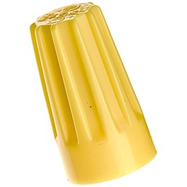 Wire Connector, 74B, Yellow, PK 100