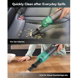 AIRWOX Cordless Handheld Vacuum, 13000Pa High Power Car Vacuum with Brushless Motor and Blower Accessories, for Home and Car Use