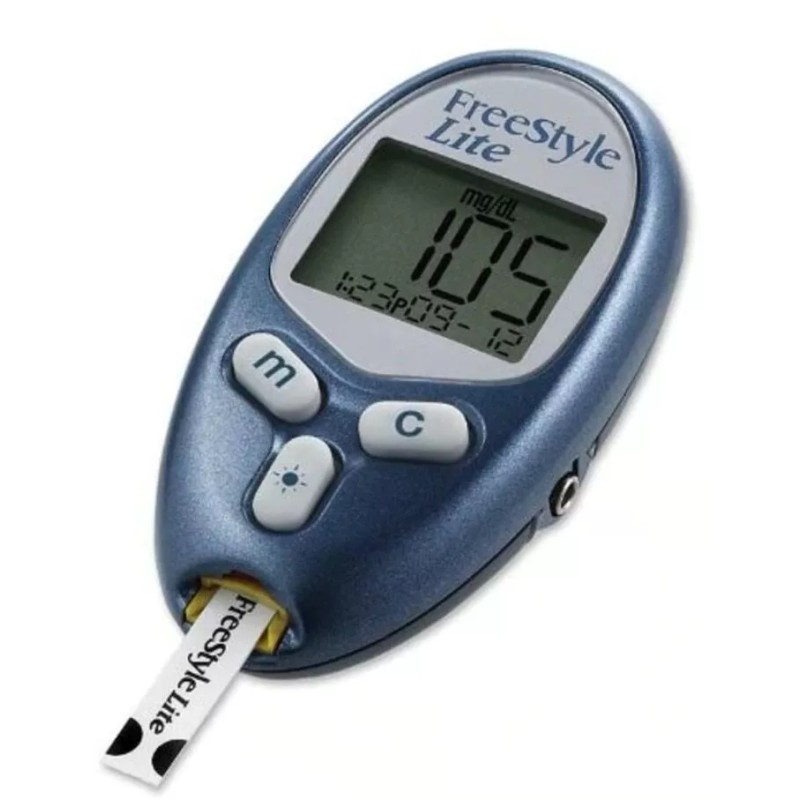 ABBOTT FreeStyle Lite Blood Glucose Meter Only For GLucose Care