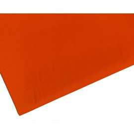 Plain Orange Polycotton Fabric - 45 inch / 112 cm Wide - 40+ Colours (Orange, 1 METRE)