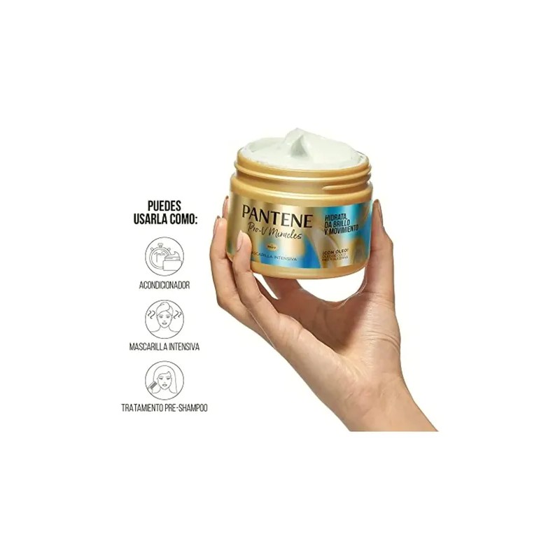 Pantene Mascarilla Intensiva Pro Miracles Hidrata