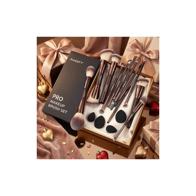MAGEFY Brochas para Maquillaje Profesional