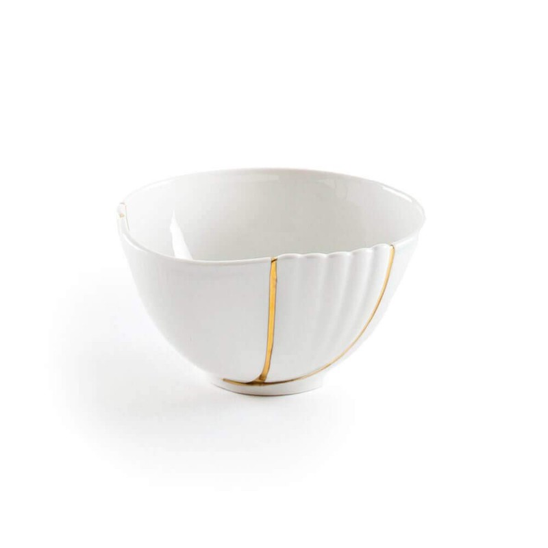 SELETTI 124135 Kintsugi Design Accessories, Multicolored W 5.9 x D