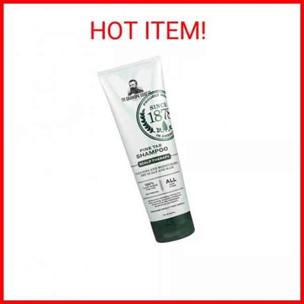 Grandpa's Pine Tar Shampoo, Packaging May Vary, 8 Fl Oz