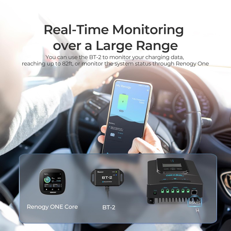 Rover 12V/24V 20A Charge Controller with MPPT- DC Input Solar