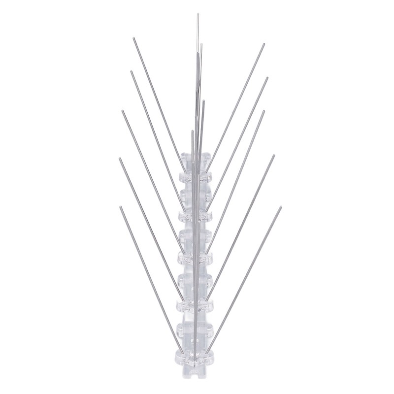 Bird Spikes 304 Stainless Steel Wire Rust Proof Plastic Base
