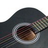 Alnicov Multicolor Acoustic Guitar Strings Complete Set with Black 3