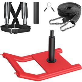 HWOOUSA 2025 Upgrade Weight Sled for Training - Heavy Duty Football Sled for Lineman, Sled Pull Workouts, Speed & Strength Training, Football Blocking Sled, Running Sled for Athletes, Weighted Sled for Outdoor & Indoor Workouts