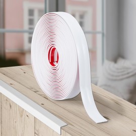 JSIWOTH 10Ft Peel and Stick Molding Trim, Flexible 1.57in Self-Adhesive Wall Trim, Inside & Outside Corner Protector, Baseboard Edge Guard for Walls, Windows, Tables, DIY Home Decoration