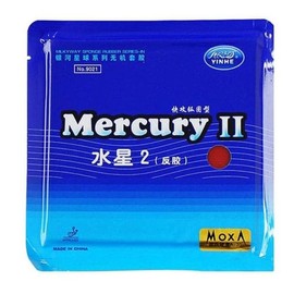 Galaxy Table Tennis Racket Rubber Mercury 2 Red 2.2