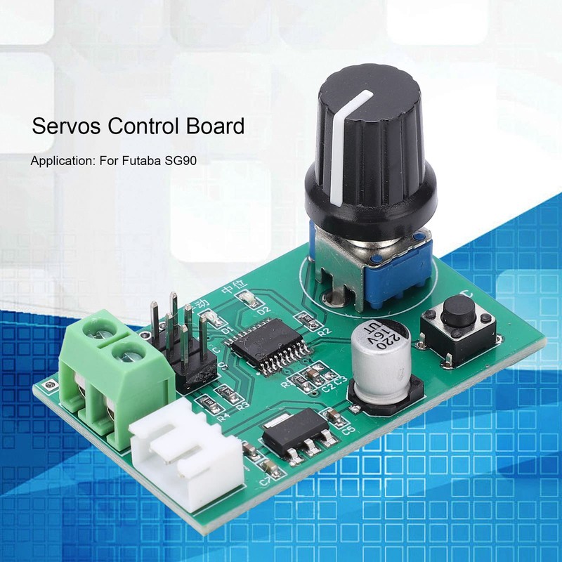 Servos Controller, Servos Control Board Accurate DC5-9V Steering Gear Debugging