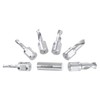 Accusize Industrial Tools 6pcs/Set H.S.S. Fully Ground Drill Set with