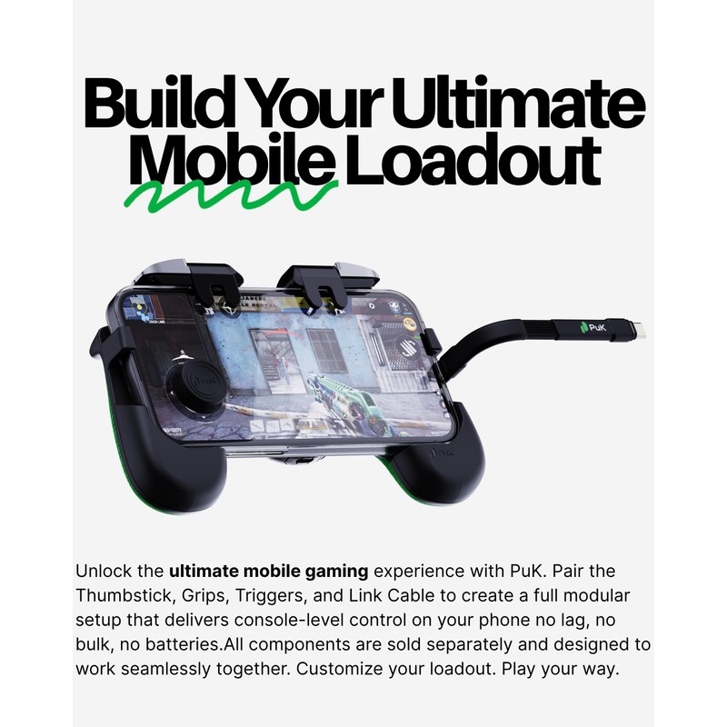 PUK Grips Mobile Gaming