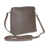Girly Handbags Genuine Leather Rigid Cross Body Shoulder Bag Real