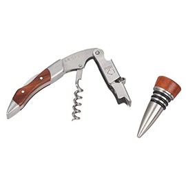 Le Creuset Wooden Waiter's Friend & Stopper Set