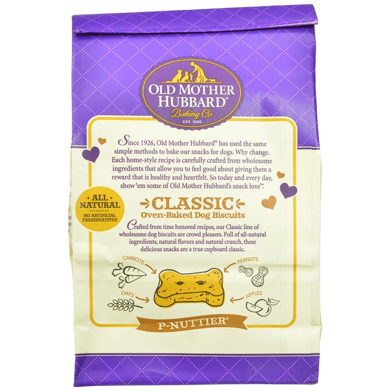 Wellpet 634413 6-Pack Extra Tasty P-Nuttier Biscuits, Mini, 20-Ounce