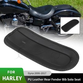 Unbranded Motorcycle Rear Fender Bib Solo Seat For Harley Dyna Fat Bob FXDF Switchback FLD