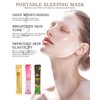 24K Gold Sleeping Face Mask Set-24Pcs Portable Travel Size Bulk