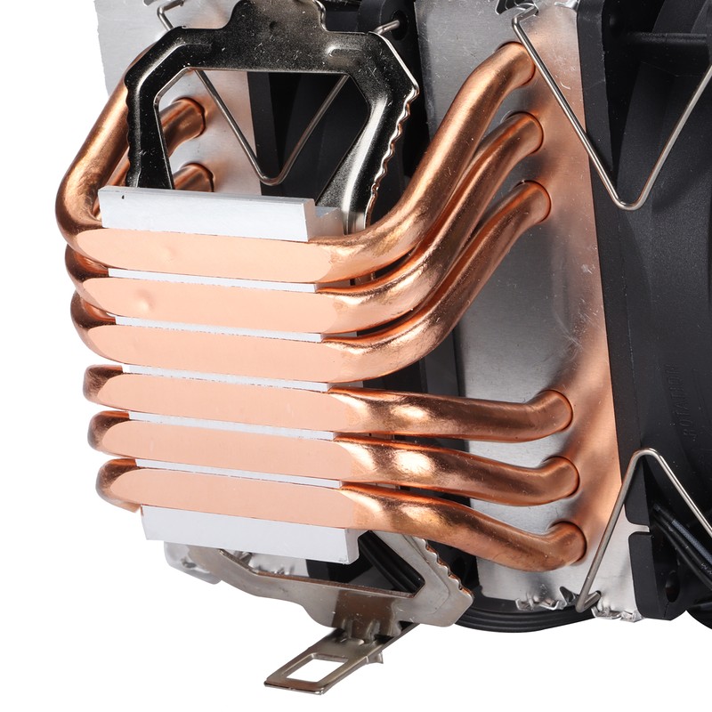 CPU Cooling Fan 6 Pure Copper Mute Heat Dissipation Computer