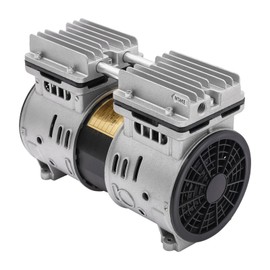 Oil Free Lab Vacuum Pump, 370W 110V 1400RPM Oilless Mute Pump 100L/min 8Bar Industrial Air Compressor for Fully Automatic Laminating Machine, Semiconductor LED Measuring Machine